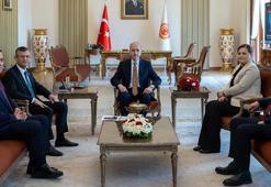 TBMM Başkanı Kurtulmuş, CHP heyetini kabul etti