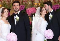 Eda Ece ve Buğrahan Tuncer evlendi! Düğüne ünlüler akın etti