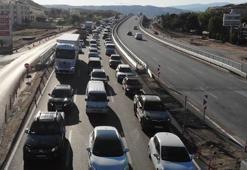 Kurban Bayramı öncesi trafik yoğunluğu rekor kırdı