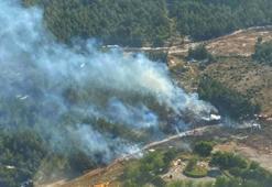 İzmir’de orman yangını 40 dakikada kontrol altına alındı