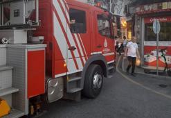 Fatih'te dar sokaklar itfaiyeye geçit vermedi