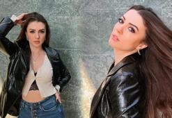 Burcu Özberk leopar desenli bikinisiyle bahçe suladı!