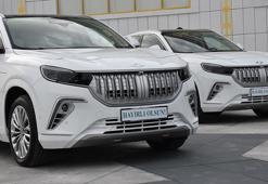 2 adet beyaz renkli Togg, Türkmenistan'a teslim edildi