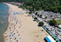İnkumu bayramın son günü doldu, araç geçişine izin verilmedi