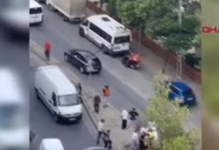 İstanbul'da trafikte yaşanan kavgalar kamerada!