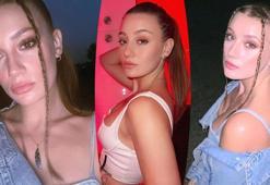 Gizem Karaca'dan bikinili poz! Sosyal medyada beğeni topladı