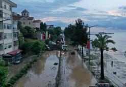 Ordu'da sel sonrası 'deniz' yasağı