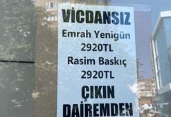 Kira zammı tartışması büyüdü! ‘Vicdansız, dairemden çıkın'