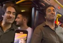 Mahsun Kırmızıgül minibüste mini konser verdi, sosyal medya sallandı!