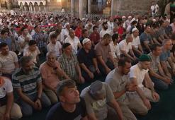 15 Temmuz şehitleri için Ayasofya Camii'nde hatim indirildi