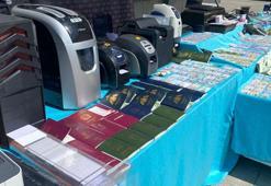 İstanbul'da sahte pasaport operasyonu :4 kişi tutuklandı