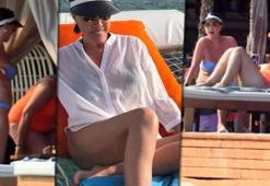 Nebahat Çehre, 'beni yakalayamazsınız' dedi, bikinili görüntülendi