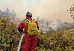 Rodos’taki orman yangını 6 gündür devam ediyor: 19 bin kişi tahliye edildi