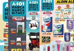 A101 27 Temmuz aktüel katalog 2023 yayınlandı! Ayçiçek yağı fiyatı dibi gördü, aşurelikler sudan ucuz!