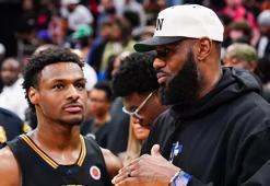 LeBron James'in oğlu Bronny James'ten kötü haber