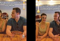 Kerem Bürsin ve Hafsanur Sancaktutan’dan eğlenceli bir video daha!