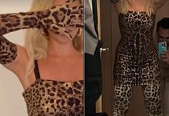 Hadise'nin leopar tercihi! Sosyal medya ikiye bölündü