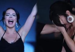 Simge Sağın konserde gözyaşlarına boğuldu!