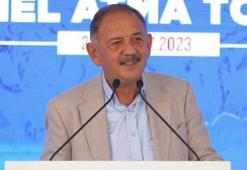 Bakan Özhaseki: Konutlar için 500 bin lira hibe, 500 bin lira da kredi vereceğiz