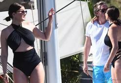 Nurgül Yeşilçay teknede aşka geldi!