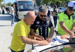 Bakırköy'de kemer takmayınca ceza kesilen minibüsçüden "Havalar çok sıcak" savunması