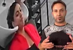 Saç bakımı dolandırıcılığı kamerada! ‘Banka hesabına gönderirim’