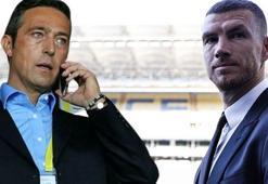 Dzeko Fenerbahçe için yıldız futbolcuyla görüştü Ali Koç sinirlenip masayı terk etti!
