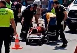 Kamyonete çarpan motosikletin sürücüsü öldü! Feci kaza