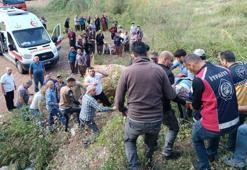 Tarım aracı 80 metreden yuvarlandı: 1 ölü