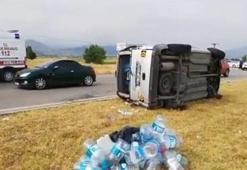 Amasya'da kavşakta 3 araç çarpıştı: 4 yaralı