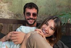 Tescilli güzel Ecem Çırpan ve Lider Şahin'in aşk tatili!