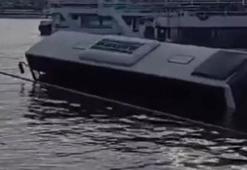 İstanbul'da İETT otobüsü denize düştü