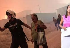 Yunan televizyonundan yanan göçmenler için utanç verici ifade! Skandala imza attılar