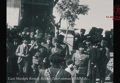 Atatürk'ün büyük zafer sonrası görüntüleri paylaşıldı