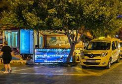 Turizm merkezindeki taksicilerin taksimetre oyunu