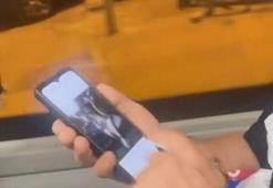 Otobüste gizlice kadının fotoğrafını çekti; yolcular tarafından yakalandı