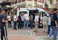 Caddede yürürken başına yorgun mermi isabet etti! Akılalmaz olay