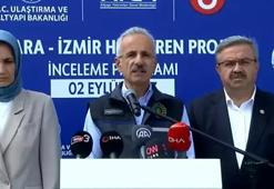 Ankara-İzmir hızlı tren projesi! Bakan Uraloğlu açıkladı: Seyahat süresi kısaılıyor