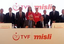 Misli, A Milli Kadın Voleybol Takımı'na ana sponsor oldu! 'Türk sporunu destekliyoruz'