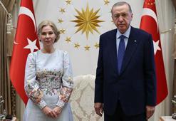 Cumhurbaşkanı Erdoğan, İsveç Büyükelçisi Malena Mard’ı kabul etti