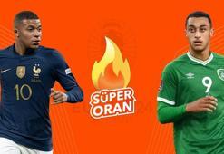 Fransa - İrlanda Cumhuriyeti maçı Tek Maç ve Canlı Bahis seçenekleriyle Misli.com’da