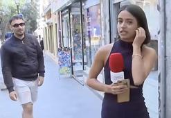 Canlı yayında rezalet! Muhabiri böyle taciz etti