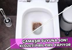 Klozeti çamaşır suyuyla yıkamaya son veriyor! Bu karışım tuvaleti parlatıyor