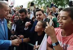 Cumhurbaşkanı Erdoğan ABD'de büyük coşkuyla karşılandı