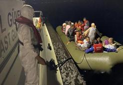 Ayvacık açıklarında 39 kaçak göçmen yakalandı