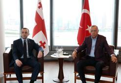 Erdoğan, Gürcistan lideri Garibashvili’yi kabul etti