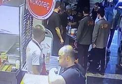 Müşterilerden para isteyip üzerlerine tiner döktü!