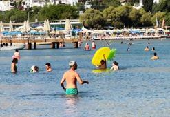 Bodrum’da yaz sezonu uzadı, vatandaşlar sahillere akın etti