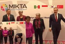 Bakan Fidan'dan New York'taki toplantıya damga vuran hareket! Türk bayrağını yerde bırakmadı