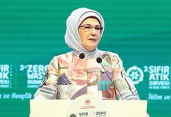 Emine Erdoğan: Sıfır atık hareketi ile milyonlarca ton atık ekonomiye kazandırıldı